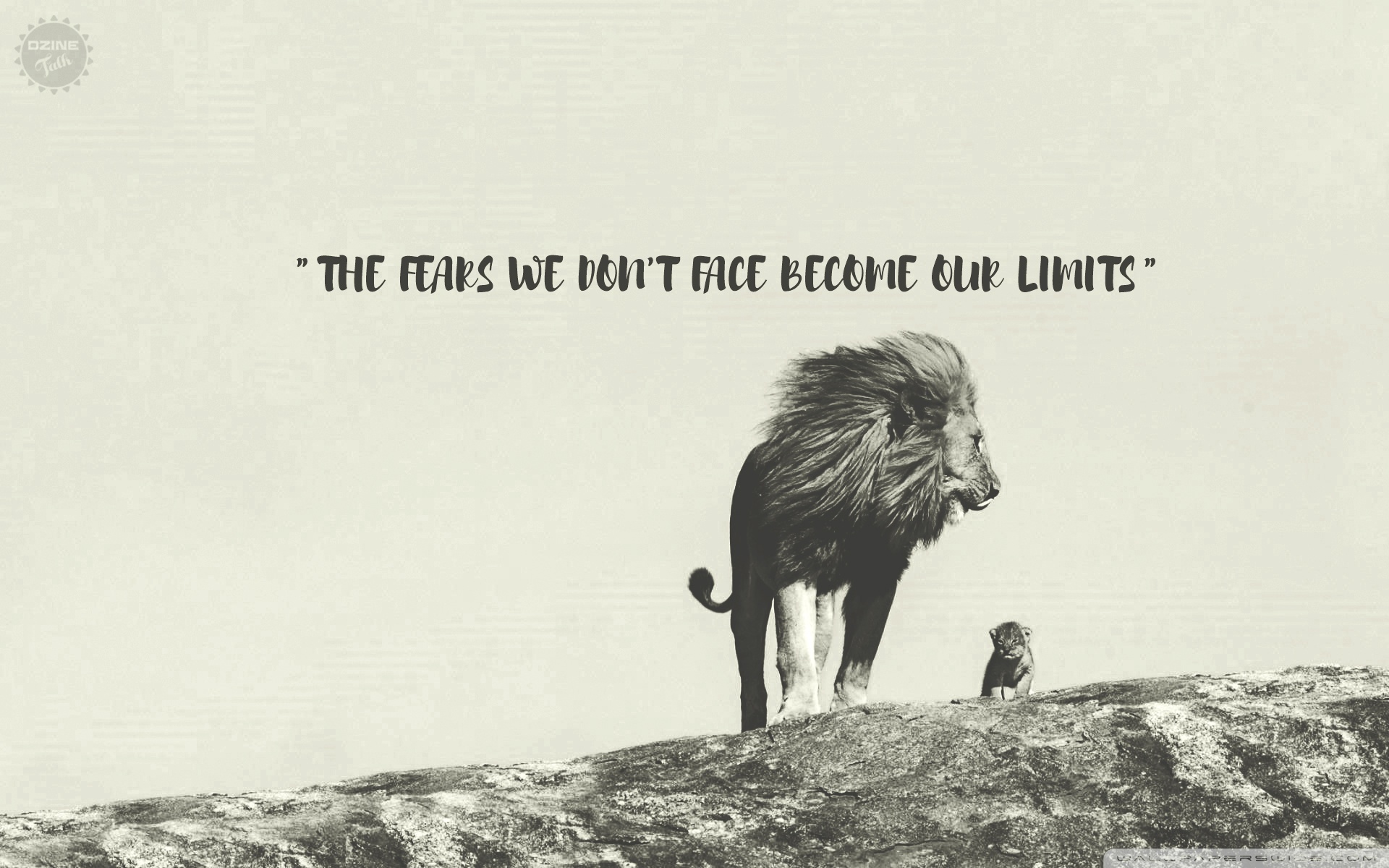 The fears we don't face become our limits