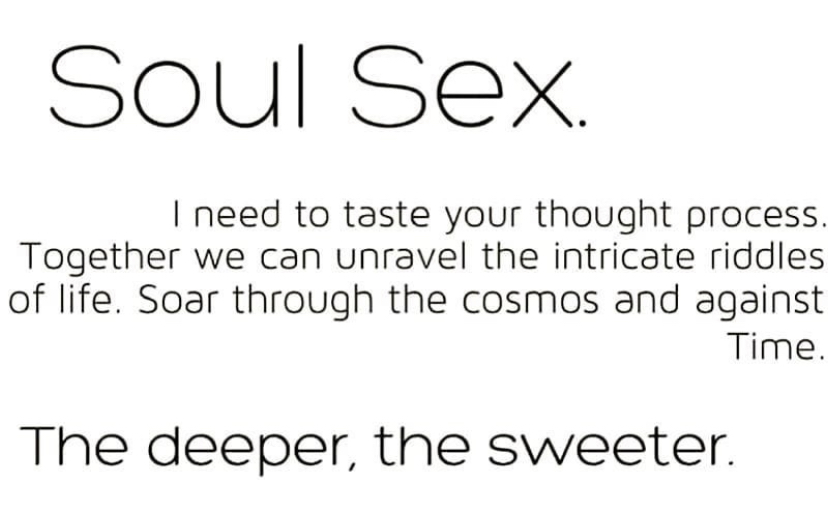 Soul Sex