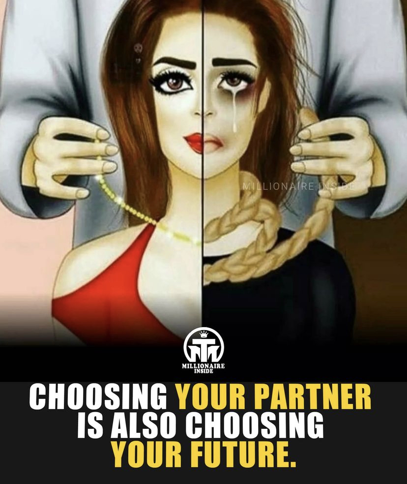 Choosing your partner is also choosing your future