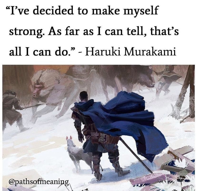 Make yourself strong