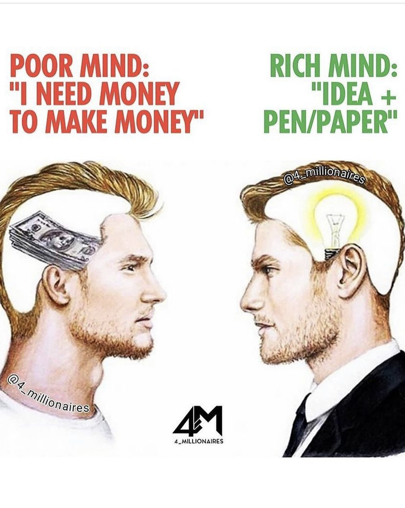 Poor mind vs rich mind